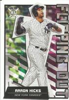 2020 Topps Big League Flipping Out #FO-4 Aaron Hicks