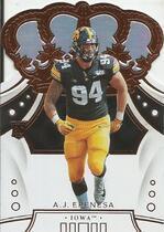 2020 Panini Chronicles Draft Picks Crown Royale #10 A.J. Epenesa