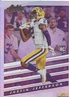 2020 Panini Chronicles Draft Picks Absolute Spectrum #9 Justin Jefferson