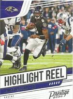 2020 Panini Prestige Highlight Reel #1 Lamar Jackson