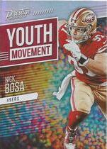 2020 Panini Prestige Youth Movement #10 Nick Bosa