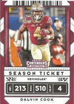 2020 Panini Contenders Draft Picks #21 Dalvin Cook