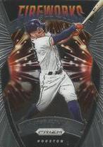 2020 Panini Prizm Fireworks #F-9 Jose Altuve