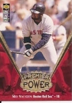 1997 Upper Deck Collectors Choice Premier Power Gold #PP8 Mo Vaughn