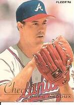 1996 Fleer Checklists #4 Greg Maddux