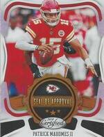 2020 Panini Certified Seal of Approval #2 Patrick Mahomes