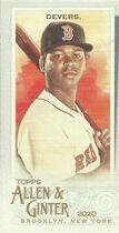 2020 Topps Allen & Ginter Mini A&G Logo Back #44 Rafael Devers