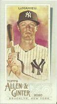 2020 Topps Allen & Ginter Mini A&G Logo Back #80 Dj Lemahieu