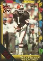 1991 Wild Card 20 Stripe #131 Michael Jackson