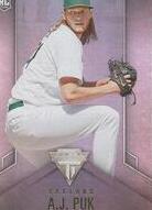 2020 Panini Chronicles Titanium #8 A.J. Puk
