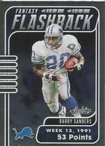 2020 Panini Absolute Fantasy Flashback #17 Barry Sanders