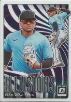 2020 Donruss Optic Illusions #4 Isan Diaz