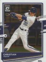 2020 Donruss Optic #129 Christian Yelich