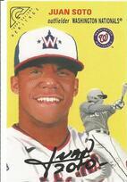 2020 Topps Gallery Heritage #HT-36 Juan Soto