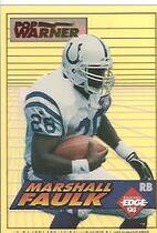 1994 Collectors Edge Boss Rookies Update Pop Warner Promos #P2 Marshall Faulk