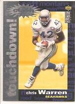 1995 Upper Deck Collectors Choice Crash The Game Silver TD Redeem #C11 Chris Warren