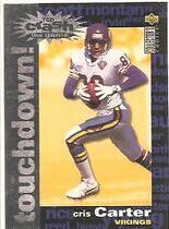 1995 Upper Deck Collectors Choice Crash The Game Silver TD Redeem #C21 Cris Carter