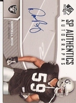 2006 SP Authentic Autos #SP-DB Darnell Bing