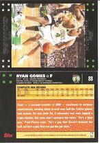2007 Topps Base Set #88 Ryan Gomes