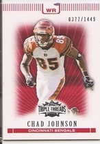 2007 Topps Triple Threads #54 Chad Johnson