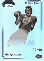 2008 Press Pass Legends Bowl Edition 15 Yard Line Blue #4 Cris Collinsworth
