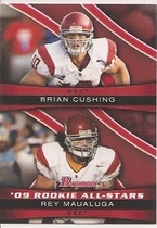 2009 Bowman Draft Rookie All Stars Combos #ASC7 Brian Cushing|Rey Maualuga