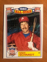 1984 Topps Glossy All Stars #15 Mike Schmidt
