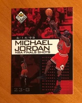 1998 Upper Deck Choice Preview Michael Jordan NBA Finals Shots #6 Michael Jordan