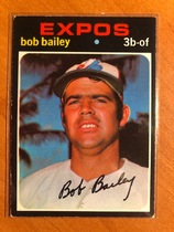 1971 O-Pee-Chee OPC Base Set #157 Bob Bailey