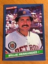 1986 Donruss Box Panels #PC5 Willie Hernandez