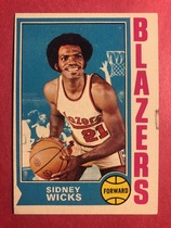 1974 Topps Base Set #175 Sidney Wicks