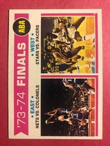 1974 Topps Base Set #248 ABA Finals