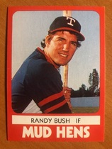 1980 TCMA Toledo Mud Hens #8 Randy Bush