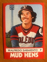 1980 TCMA Toledo Mud Hens #12 Walfredo Sarmiento