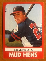 1980 TCMA Toledo Mud Hens #13 Steve Herz