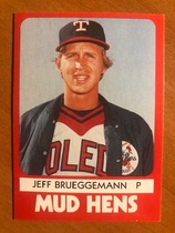 1980 TCMA Toledo Mud Hens #18 Jeff Brueggemann