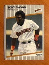 1989 Fleer Box Bottom Cards #12 Tony Gwynn