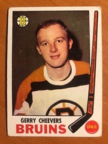 1969 Topps Base Set #22 Gerry Cheevers