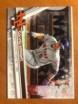 2017 Topps Holiday Metallic Snowflake #HMW68 David Wright