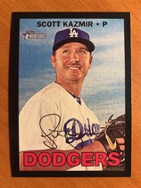 2016 Topps Heritage High Number Black Border #THC-528 Scott Kazmir