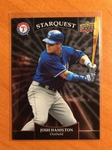 2009 Upper Deck Starquest Common Silver Series 2 #SQ-46 Josh Hamilton