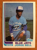 1982 Topps Base Set #254 Jorge Bell (George Bell)