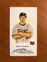 2008 Topps Allen & Ginter Mini A and G Back #272 Matt Tolbert