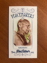 2013 Topps Allen and Ginter Mini Peacemakers #PM-GND Gandhi