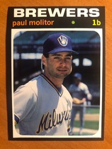 1991 SCD Baseball Card Price Guide Monthly Pocket Price Guides #58 Paul Molitor