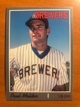 1992 Baseball Card Magazine #12 Paul Molitor