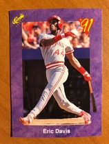 1991 Classic Collectors Edition #136 Eric Davis