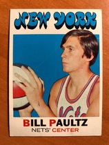 1971 Topps Base Set #156 Billy Paultz