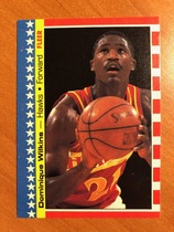 1987 Fleer Stickers #7 Dominique Wilkins