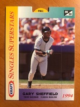 1994 Kraft Base Set #28 Gary Sheffield